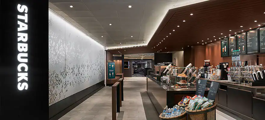 The Atrium CAFÉ：Starbucks® 星巴克